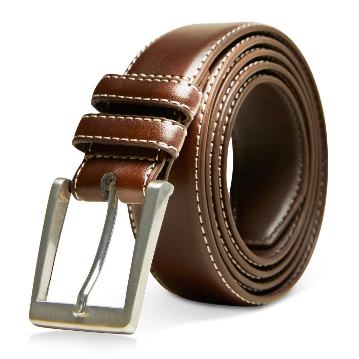 Mens casual belts