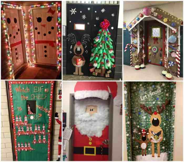 Xmas door covers