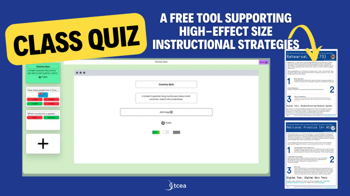 Mini Exams for Quiz Instructor-Led Quizzes Tools