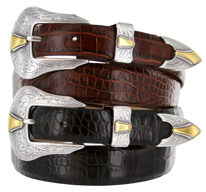 Cowboy belts mens