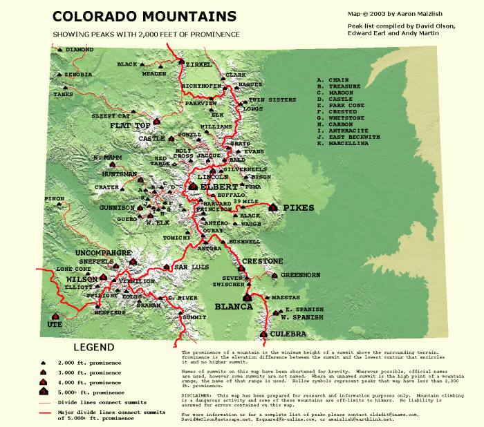 Colorado ranges range mountain front map mountains sawatch aerial descents favorite photographs mosquito pikespeakphoto aerials