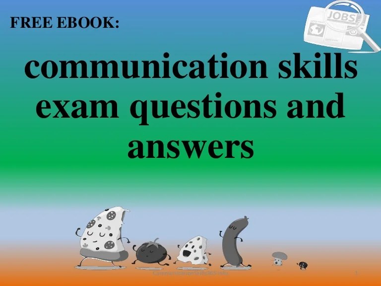 Mini Exams for Communication Skills