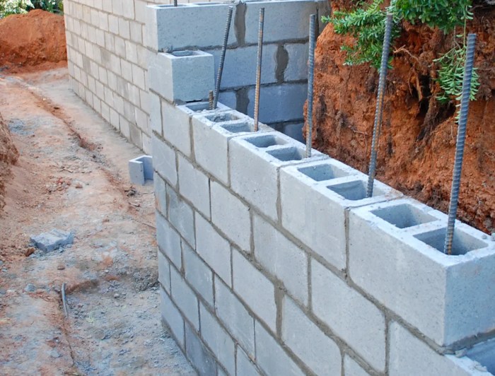 Block retaining walls brick landscaping ca shaw