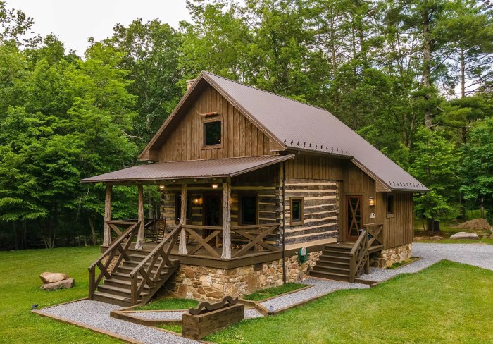 Cabins in the appalachian mountains west virginia