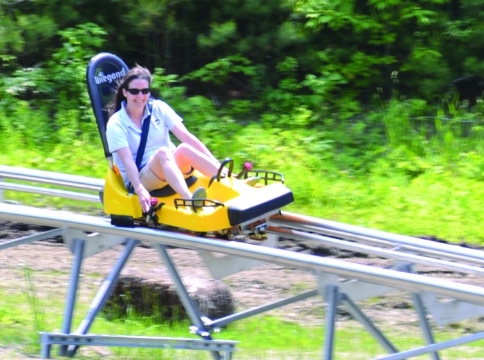 Cranmore mountain coaster halloween