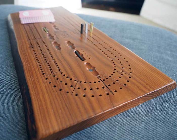 Cribbage wood