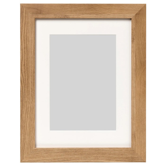 Wooden picture frame