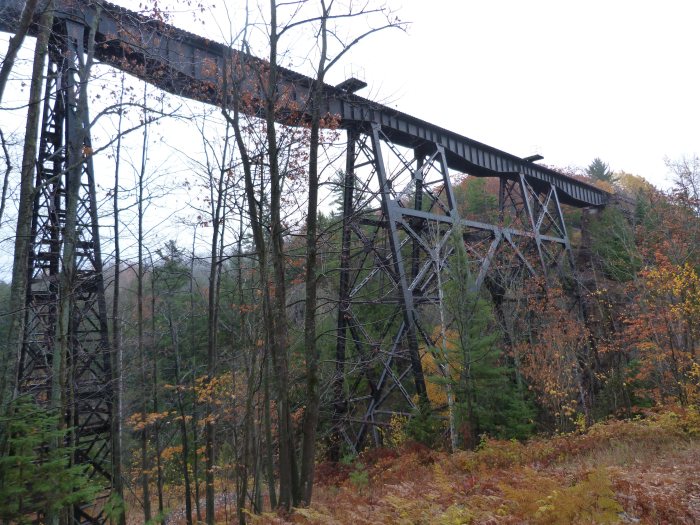 Dead river railroad bridge michigan