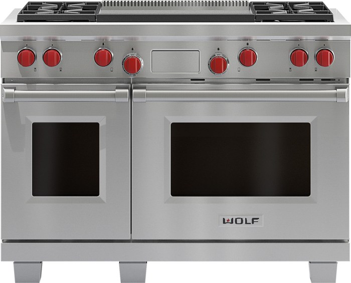 Ovens dual knobs silver gambrick