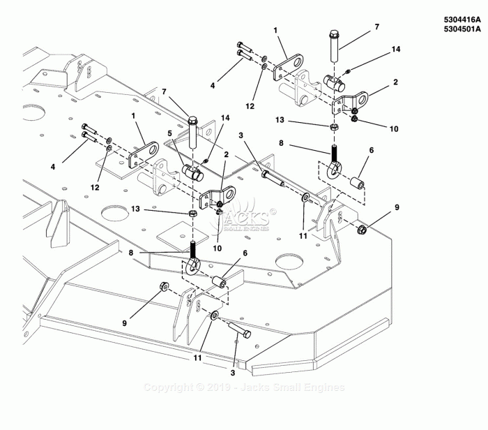 Ferris z3x belt diagram