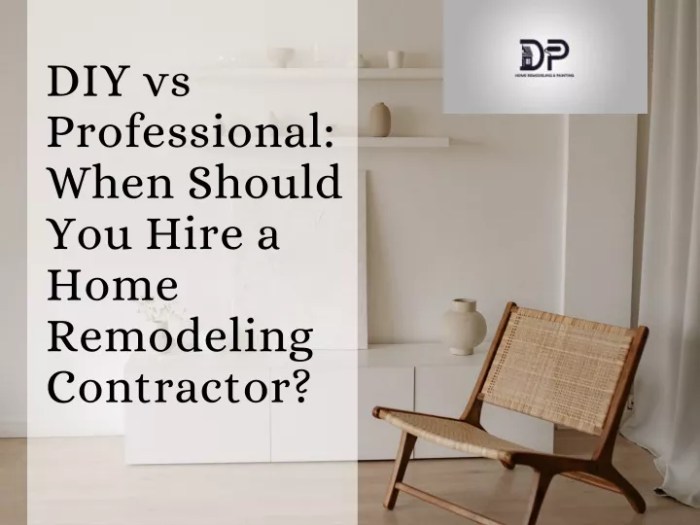 DIY vs. Professional: When to Seek Expert Help