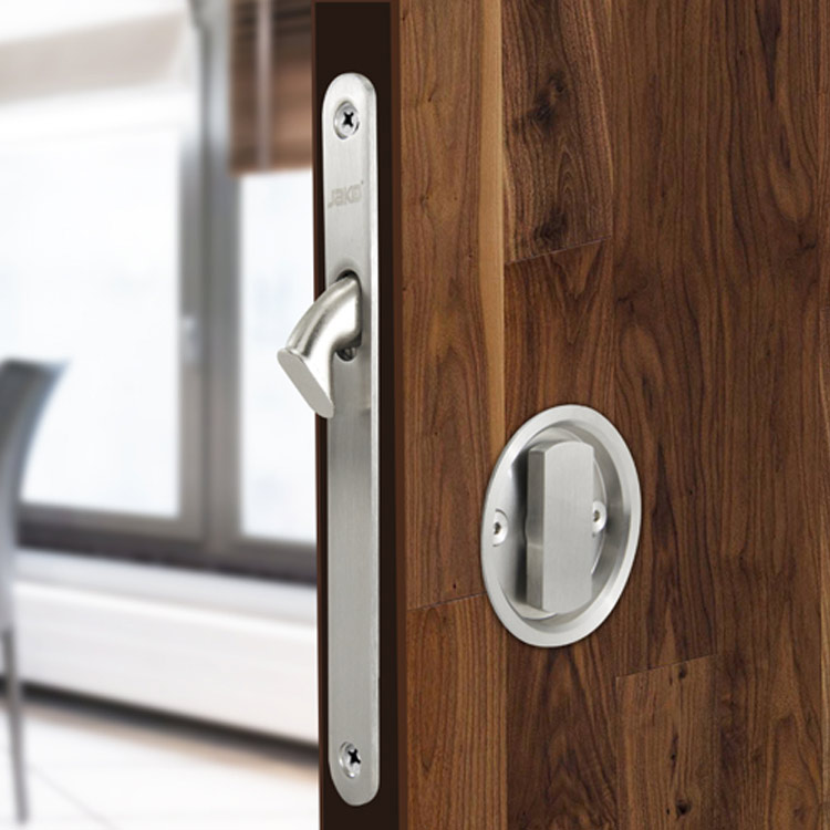 Pocket lock door