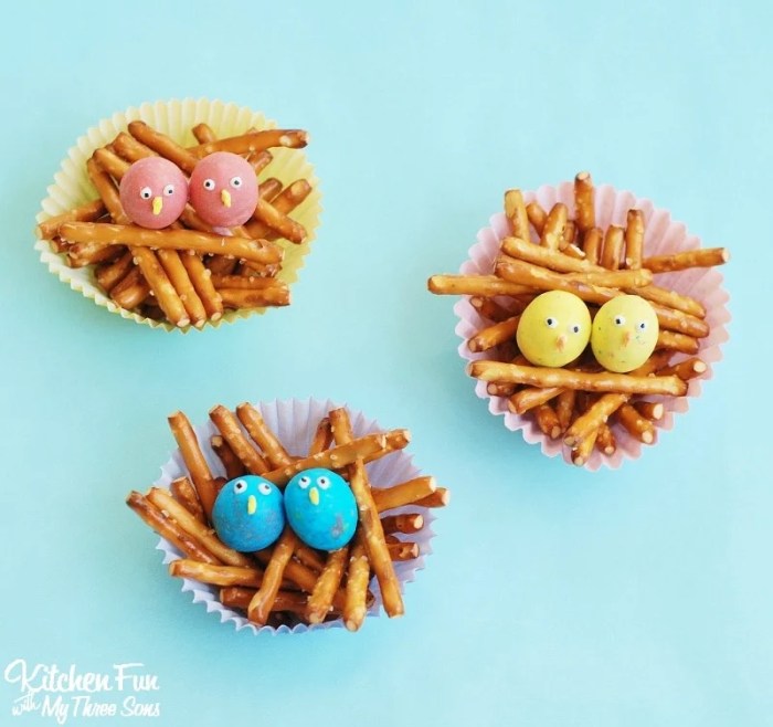 Bird treats ideas snacks food easter baby party easy spring fun snack theme tenerbeauty ru saved