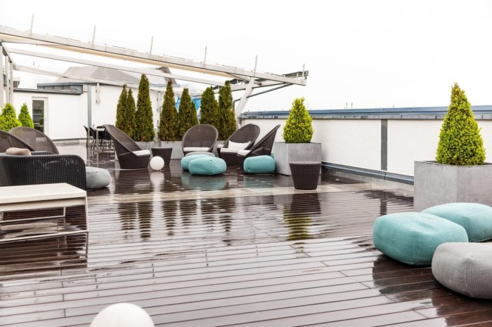 Wood modified kebony meets technology nature toronto deck pool decking