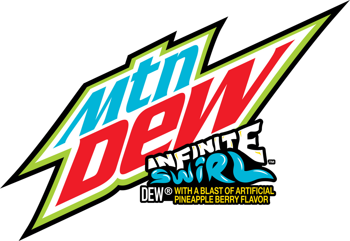 Infinite swirl mountain dew