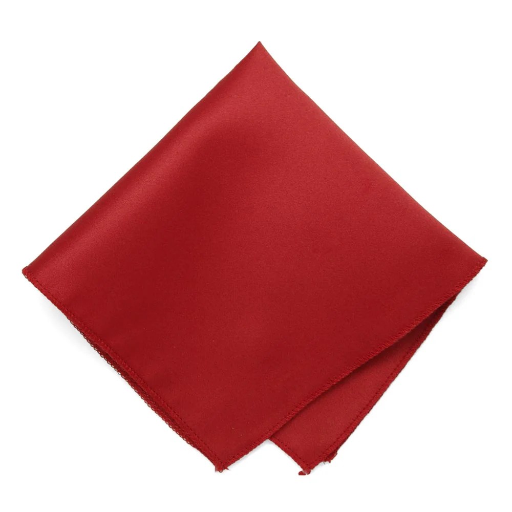 Red pocket square