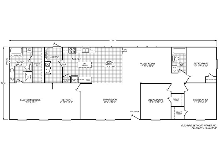 Mobile floor plan plans wide double homes champion 2852 house understand print standard dutch edge read mhvillage foundation guide