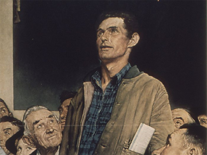 Norman Rockwell's Freedom of Speech: A Personal Story