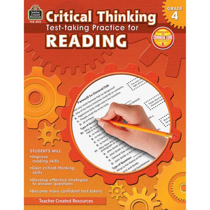 Thinking critical test creative diagram testing part here