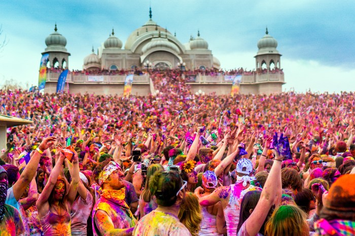 Holi festival spring information events colors celebrations resources