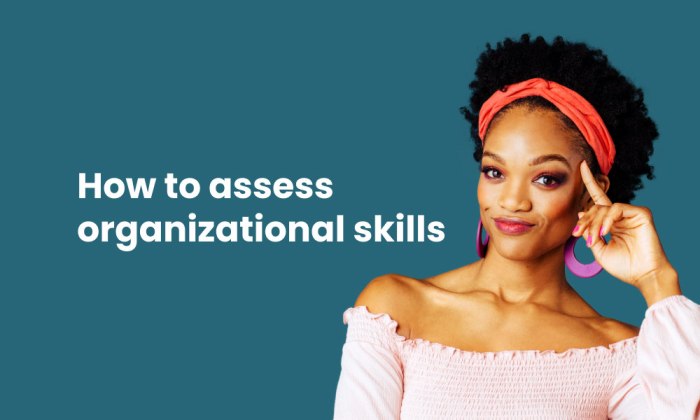 Mini Exams for Organization Skills