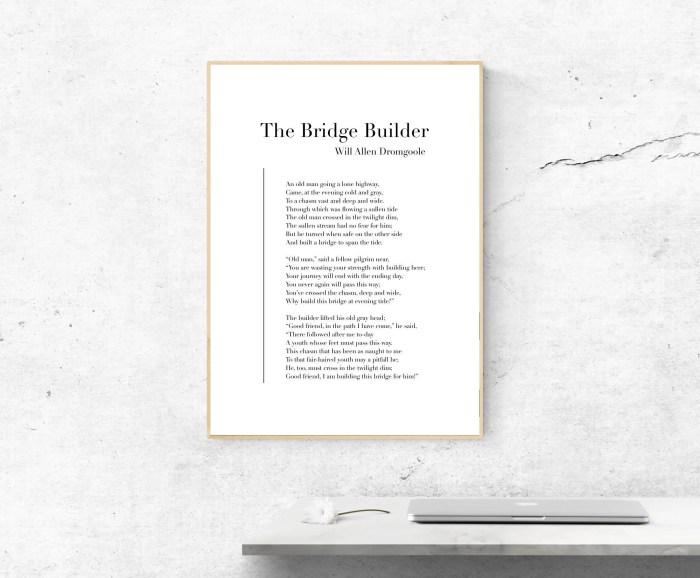 The bridge builder dromgoole