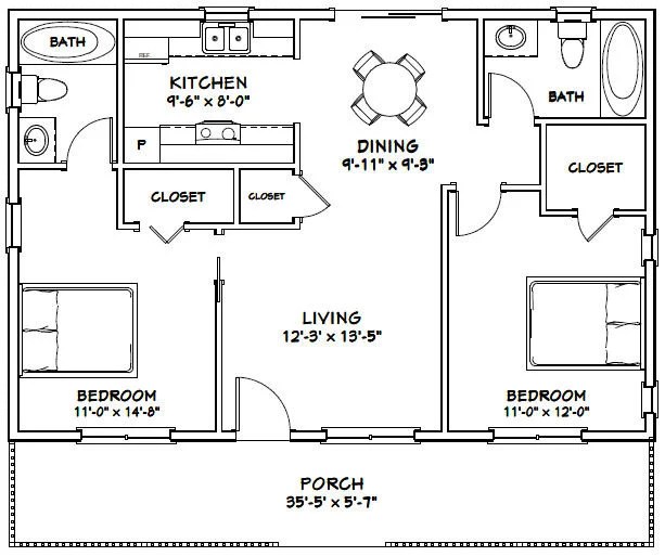 36 x 60 floor plans pdf