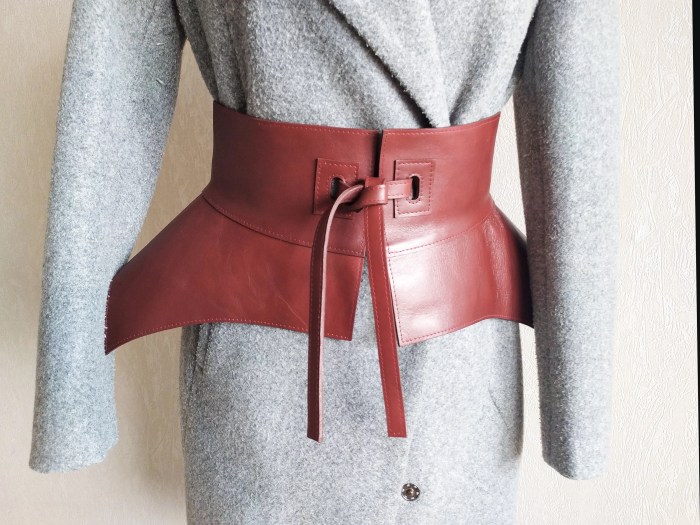 Peplum belt