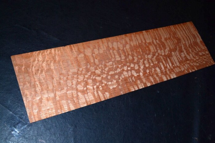 Lacewood veneer 42nd