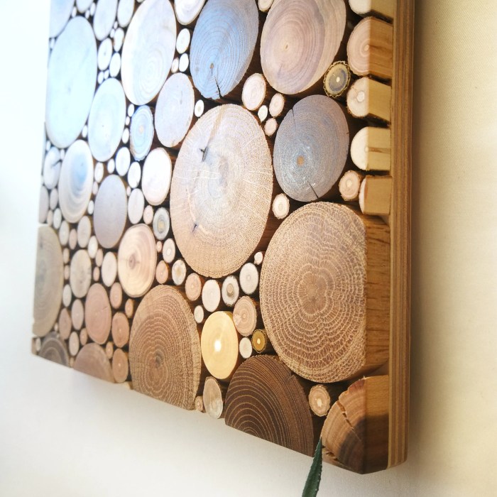 Wooden wall hanging