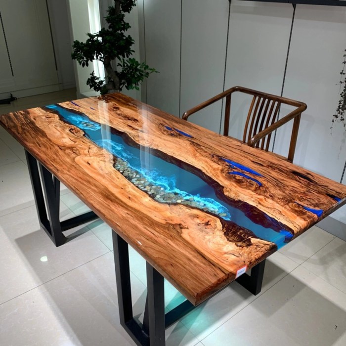 Wood and epoxy