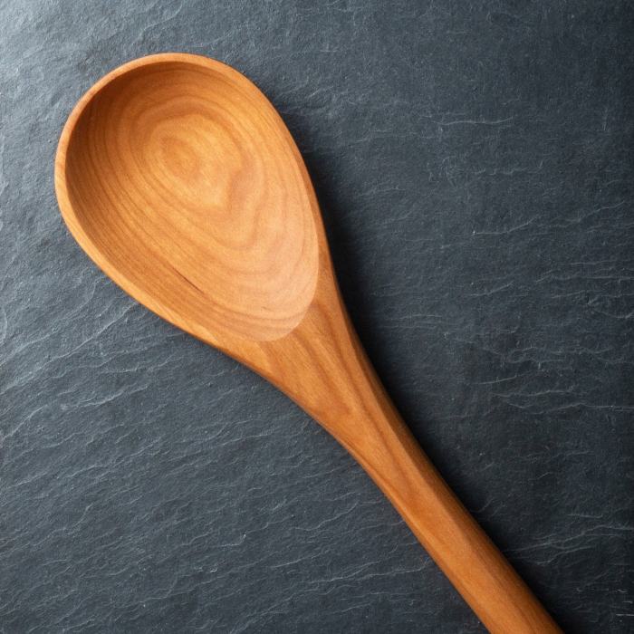 Large wooden spoon