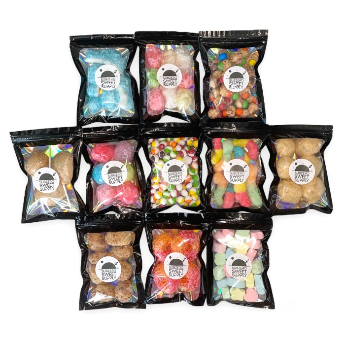 Packaging Freeze Dried Candy for Gift Giving