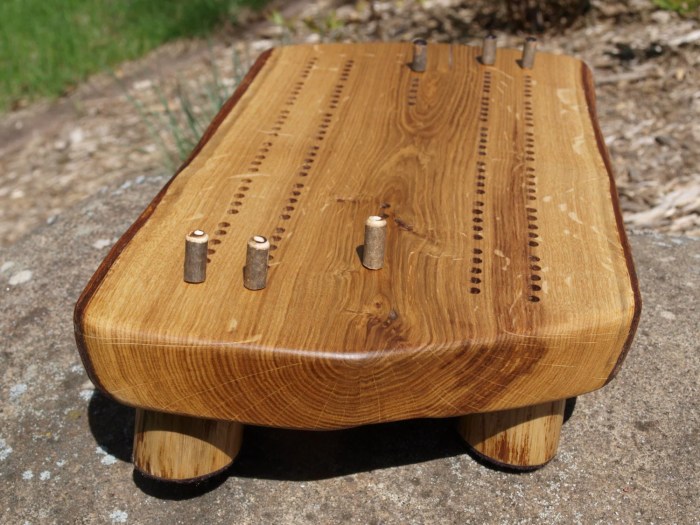 Cribbage wood