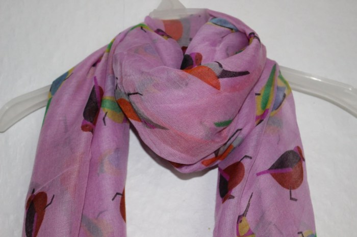 Bird Scarves: A Springtime Wrap