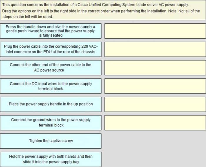 Mini Exams for Drag-and-Drop Questions