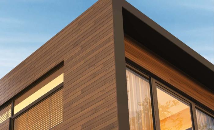 Outdoor wood panels