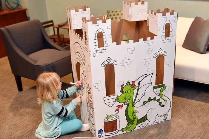 Kids fort building kit