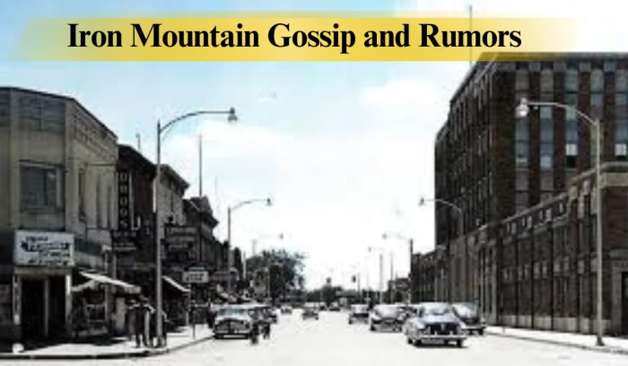 Iron mountain gossip