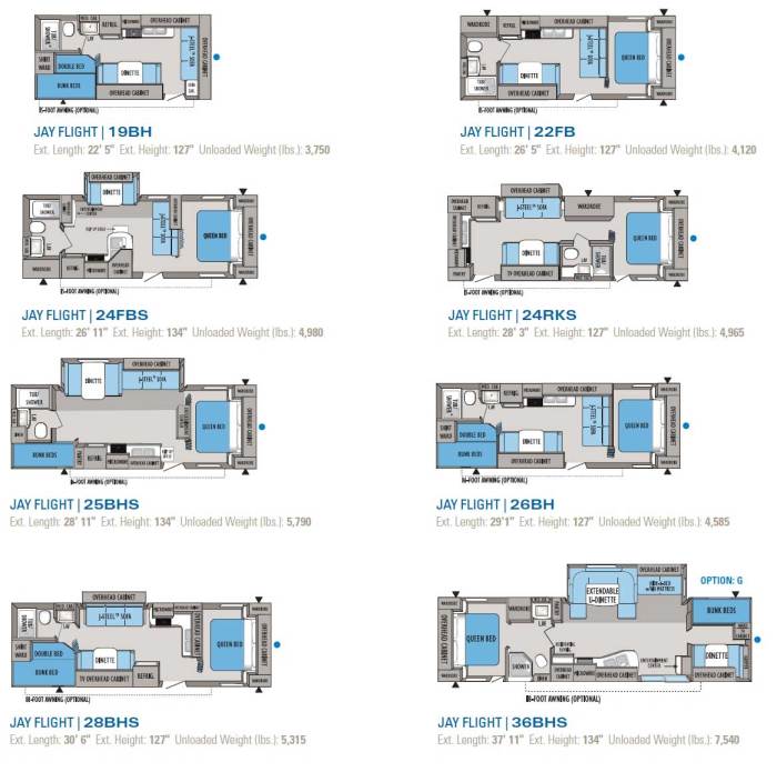 1993 jayco eagle rv floor plan