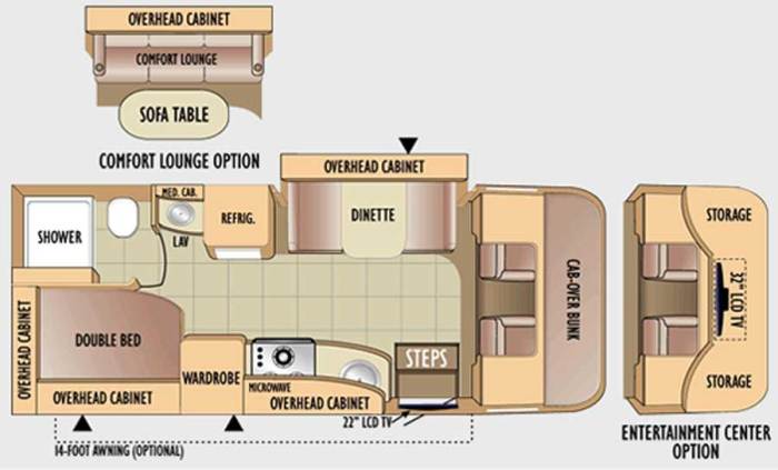 1993 jayco eagle class c floor plans