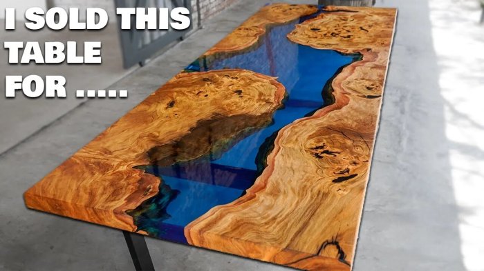 Epoxy resin for wood