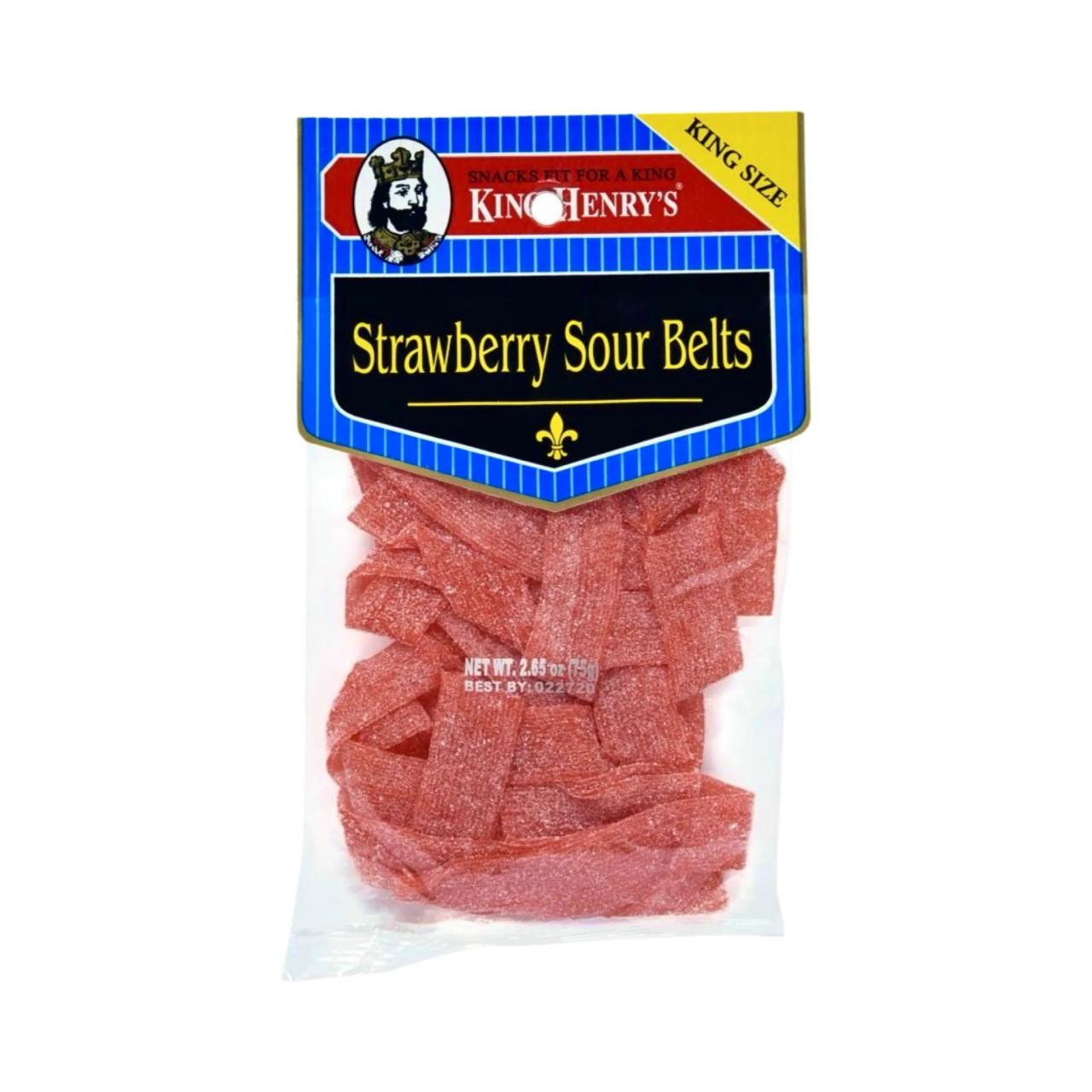 Strawberry sour belts