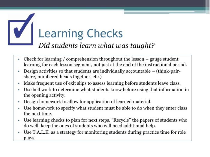 Mini Exams for Formative Quizzes