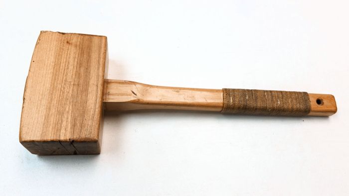 Wooden mallet