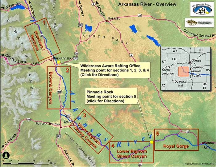 River waterways arkansas map waterway major important project