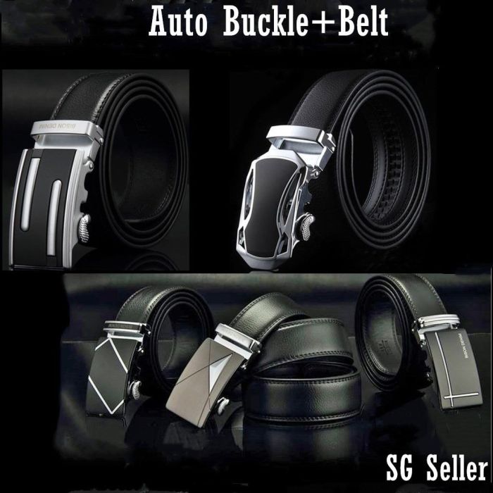 Mens braided leather belt