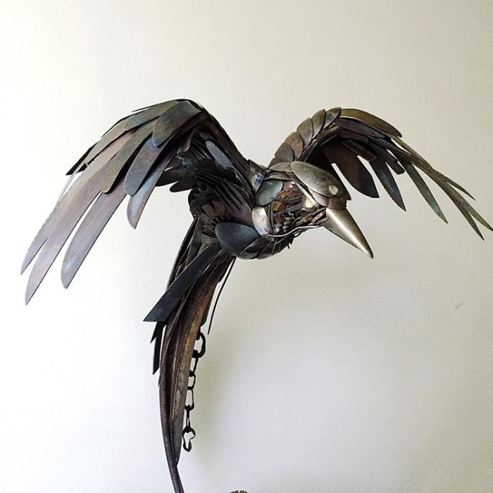 Birds in Metal: A Springtime Sculpture