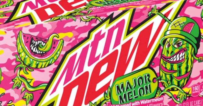 Major melon mountain dew