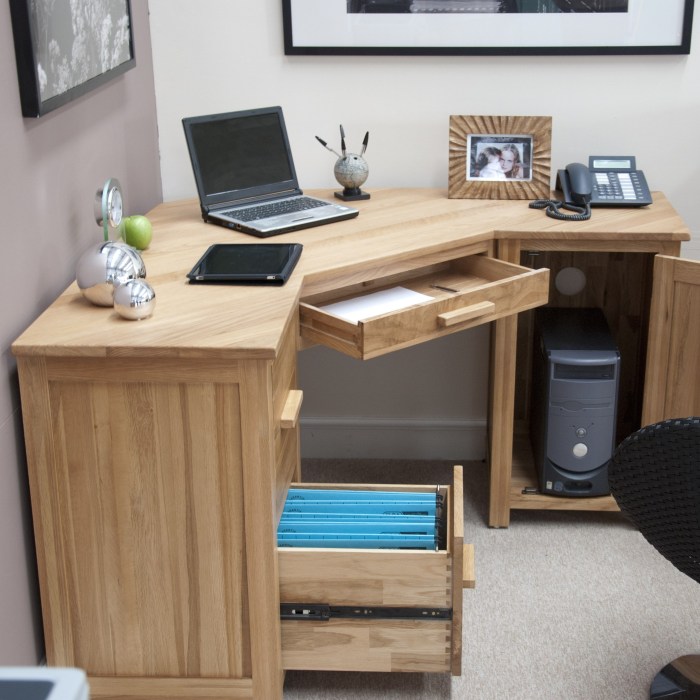 Capen rectangular engineered wood computer desk